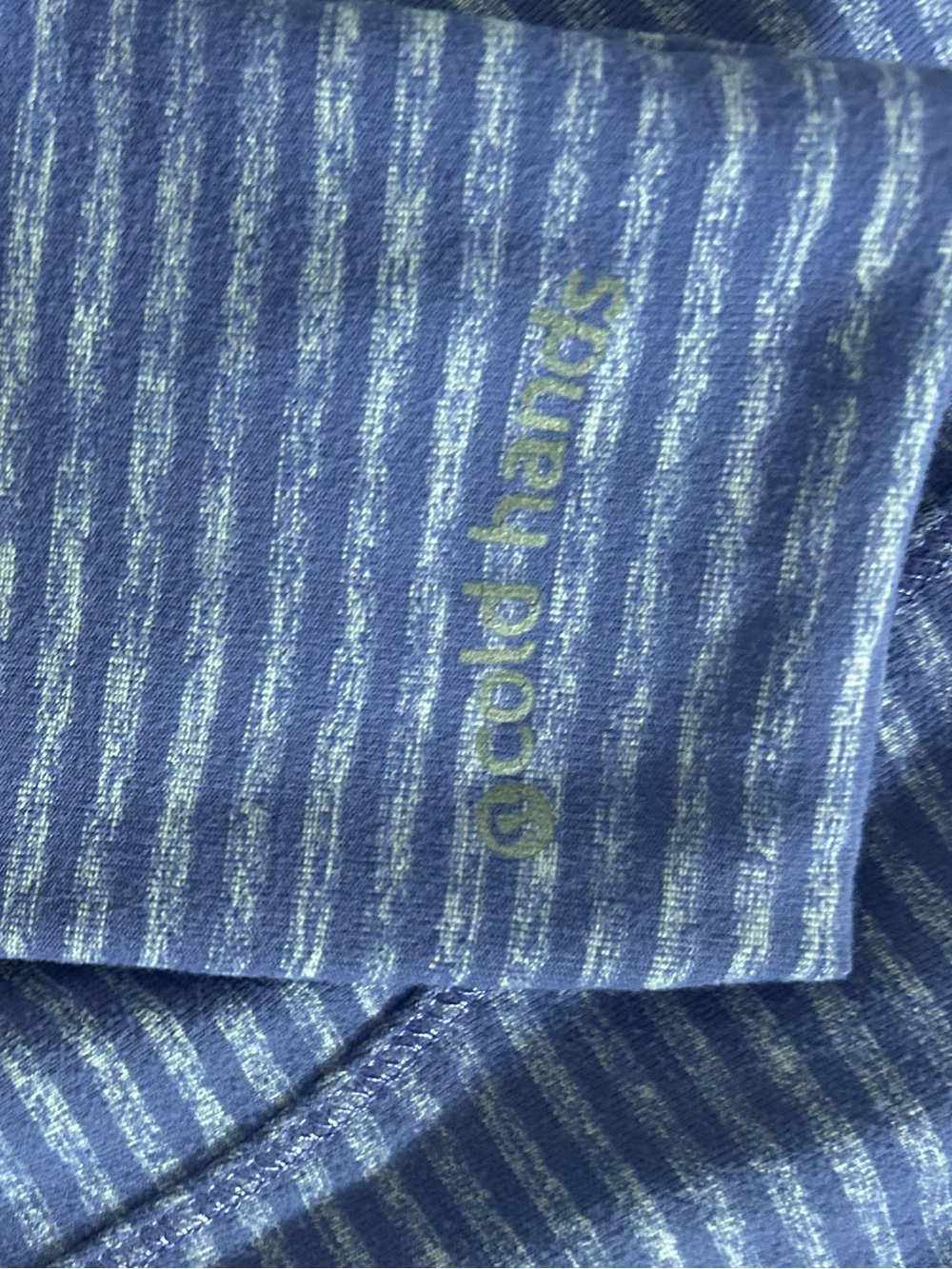 lululemon athletica Purple Striped Half-Zip Pullover - Picture 3 of 6